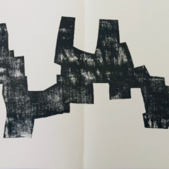 Eduardo Chillida, Lithograph DM03174d, Derriere le miroir 1968