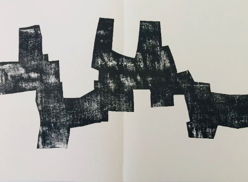 Eduardo Chillida, Lithograph DM03174d, Derriere le miroir 1968