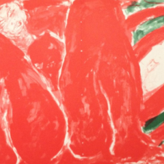 Edward Pignon Original Lithograph "N6-1d" Noise