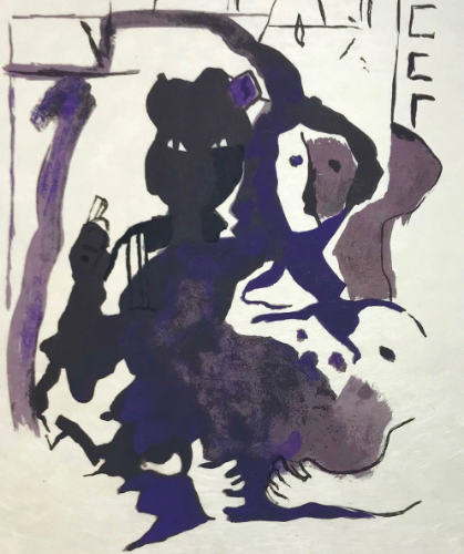 Francisco Bores "11" Original Lithograph 1962 Mourlot