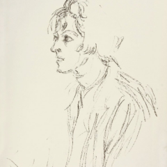 Alberto Giacometti, Original Lithograph DM03148, DLM 1964