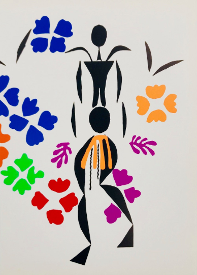 Henri Matisse Lithograph Negress 1984