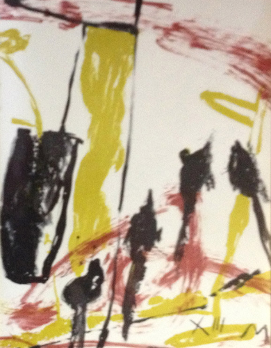 Isabelle Champion Metadier, Original Lithograph N7-2, Noise