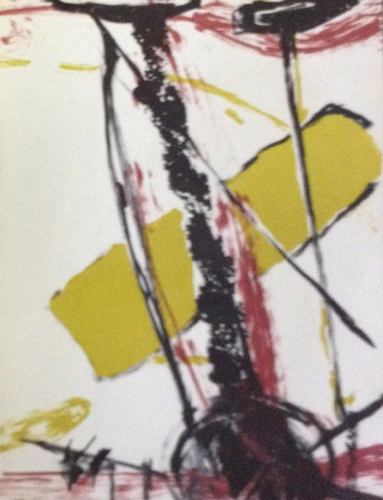 Isabelle Champion Métadier, Original Lithograph N7-1, Noise