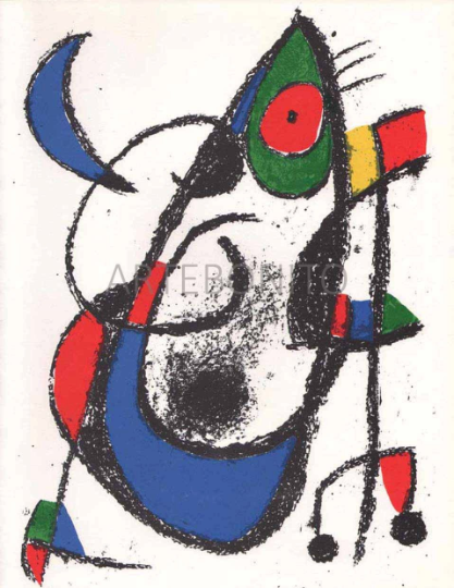 Joan Miro, Original Lithograph Vol 2-11