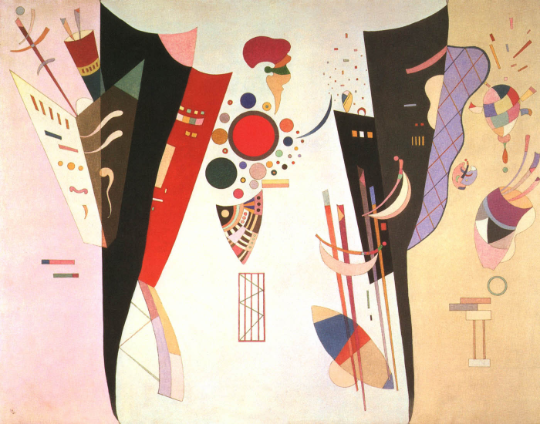 Kandinsky, Reciprocal Accord, Numbered Giclee