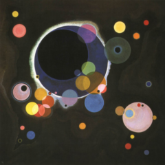 Kandinsky, Several Circles, Giclee Limited Edition