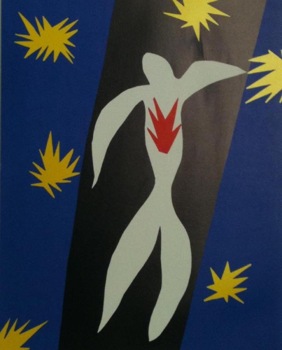 Henri Matisse The fall of Icarus 1984