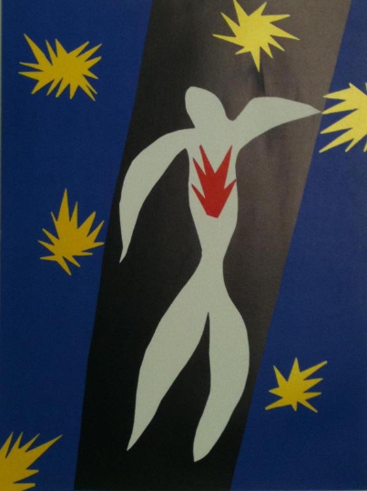 Henri Matisse The fall of Icarus 1984