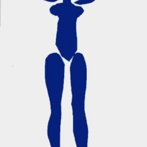Matisse Lithograph, Blue Nude debout 1984