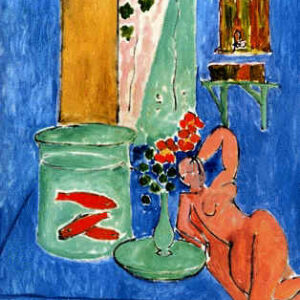 Henri Matisse "Gold fish and sculpture" L.E Numbered Giclee