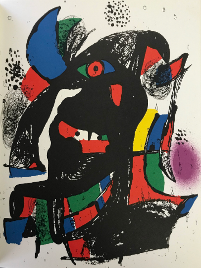 Joan Miro, original Lithograph vol 4-2, Mourlot 1981