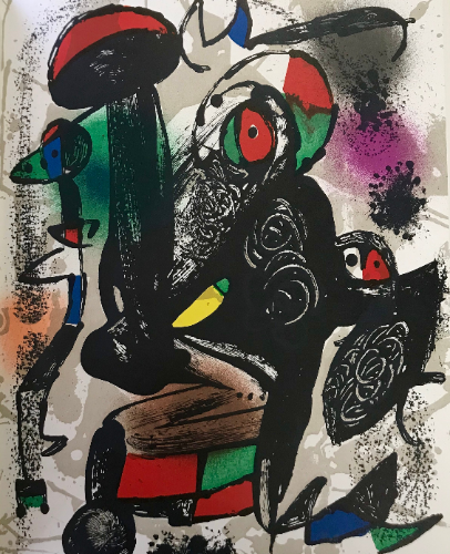 Miro Lithographs Vol 4-3 printed by Mourlot 1981
