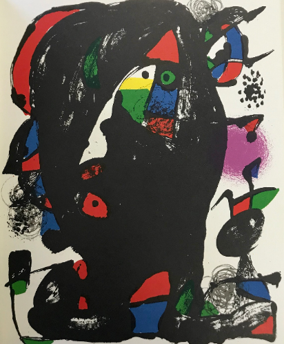Joan Miro, original Lithograph vol 4-4, Mourlot 1981