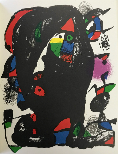 Joan Miro, original Lithograph vol 4-4, Mourlot 1981