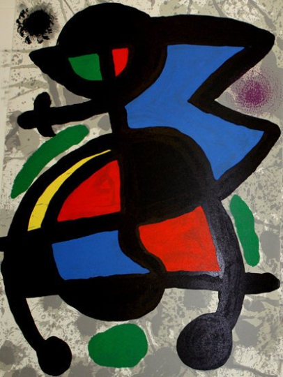 Miro, Original Lithograph DM05186" printed 1970