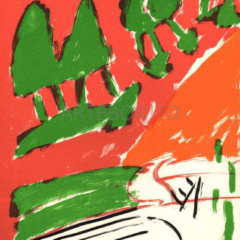 Pierre Nivollet Original Lithograph N10-1 Noise 1988