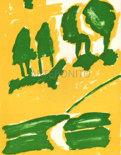 Pierre Nivollet, Original Lithograph N10-3, Noise 1988