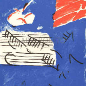 Pierre Nivollet, Original Lithograph N10-4, Noise 1988