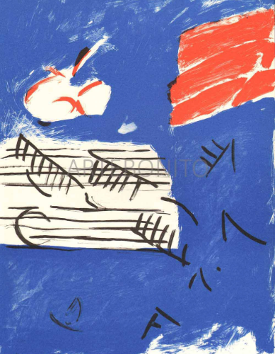 Pierre Nivollet, Original Lithograph N10-4, Noise 1988