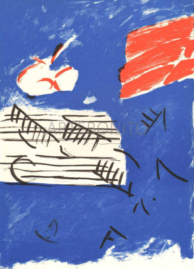 Pierre Nivollet, Original Lithograph N10-4, Noise 1988