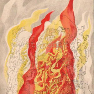 Rattner "Fire" Lithograph Verve 1937