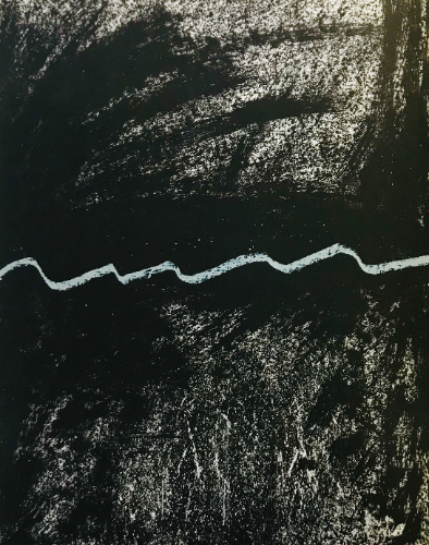 Tapies Antoni Original lithograph DM02175 Maeght 1968