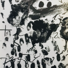Tapies Antoni Original lithograph DM09175 Maeght 1968