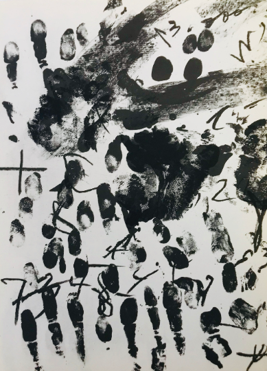 Tapies Antoni Original lithograph DM09175 Maeght 1968