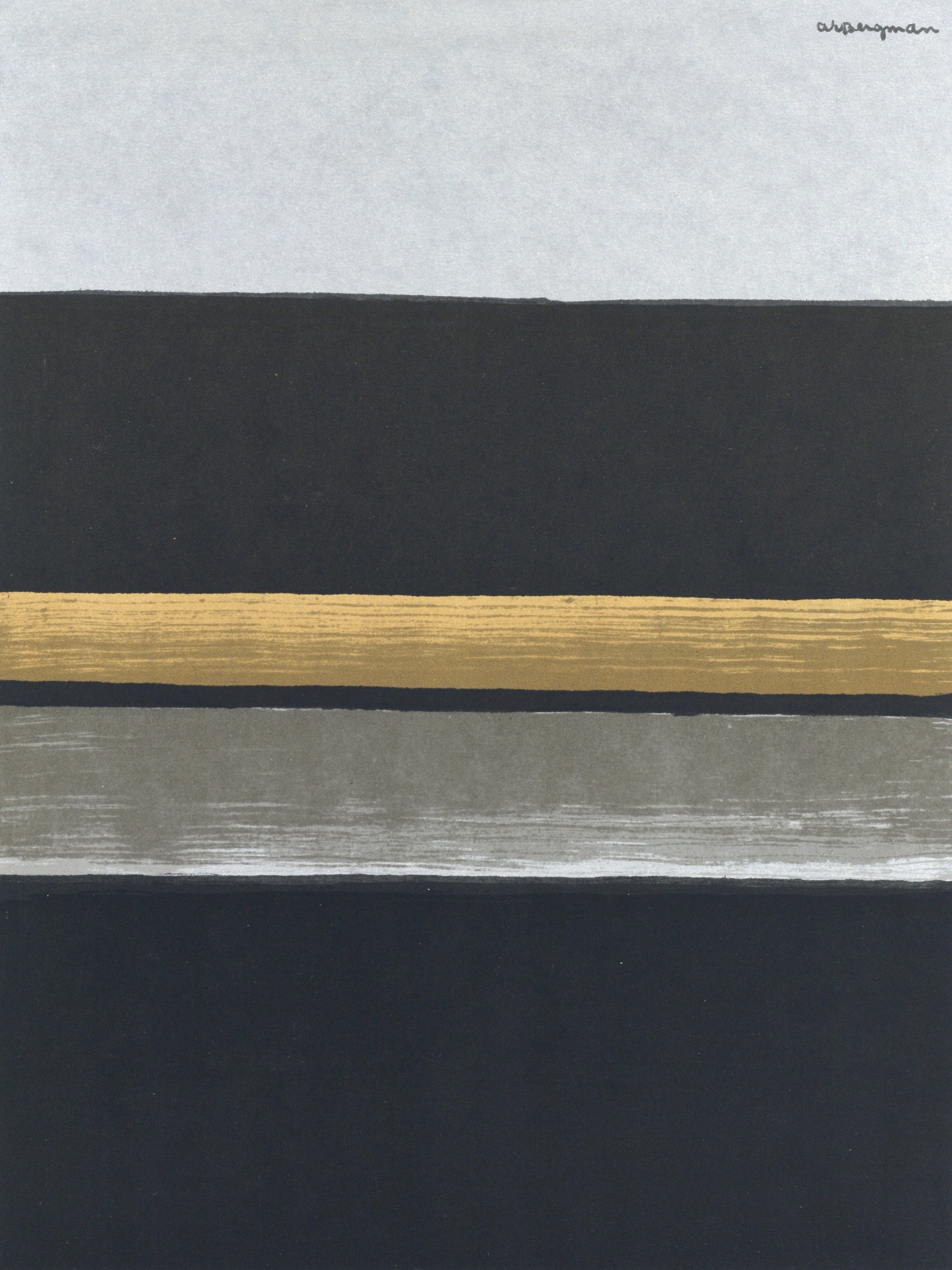 Anna Eva Bergman, Original Lithograph signed, XX Siecle, 1970