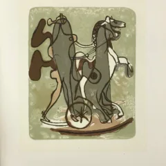 Braque Lithograph "Athenee"1963 Mourlot