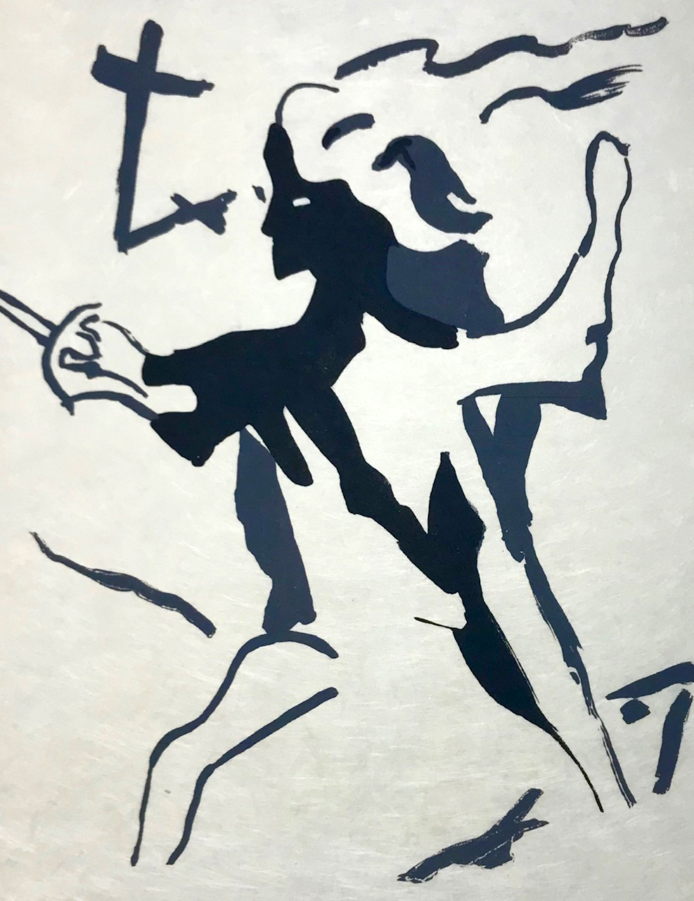 Francisco Bores "3" Original Lithograph 1962 Mourlot