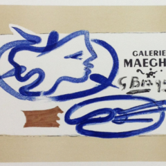 Braque Lithograph 3, Theogonie, Art in posters