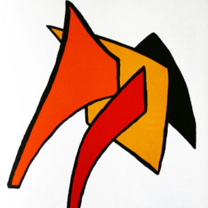 Calder, Original Lithograph, DM03141, Derriere le Miroir 1963