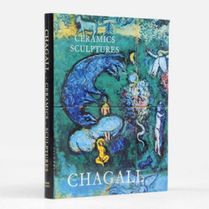 Book Chagall, The Ceramics & Sculptures 1972 contains 1 lithograph Vintage Print Mid-century Modern Art Wall Décor