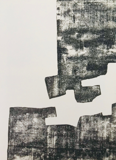 Eduardo Chillida Lithograph DM02174b, Derriere le miroir 1968