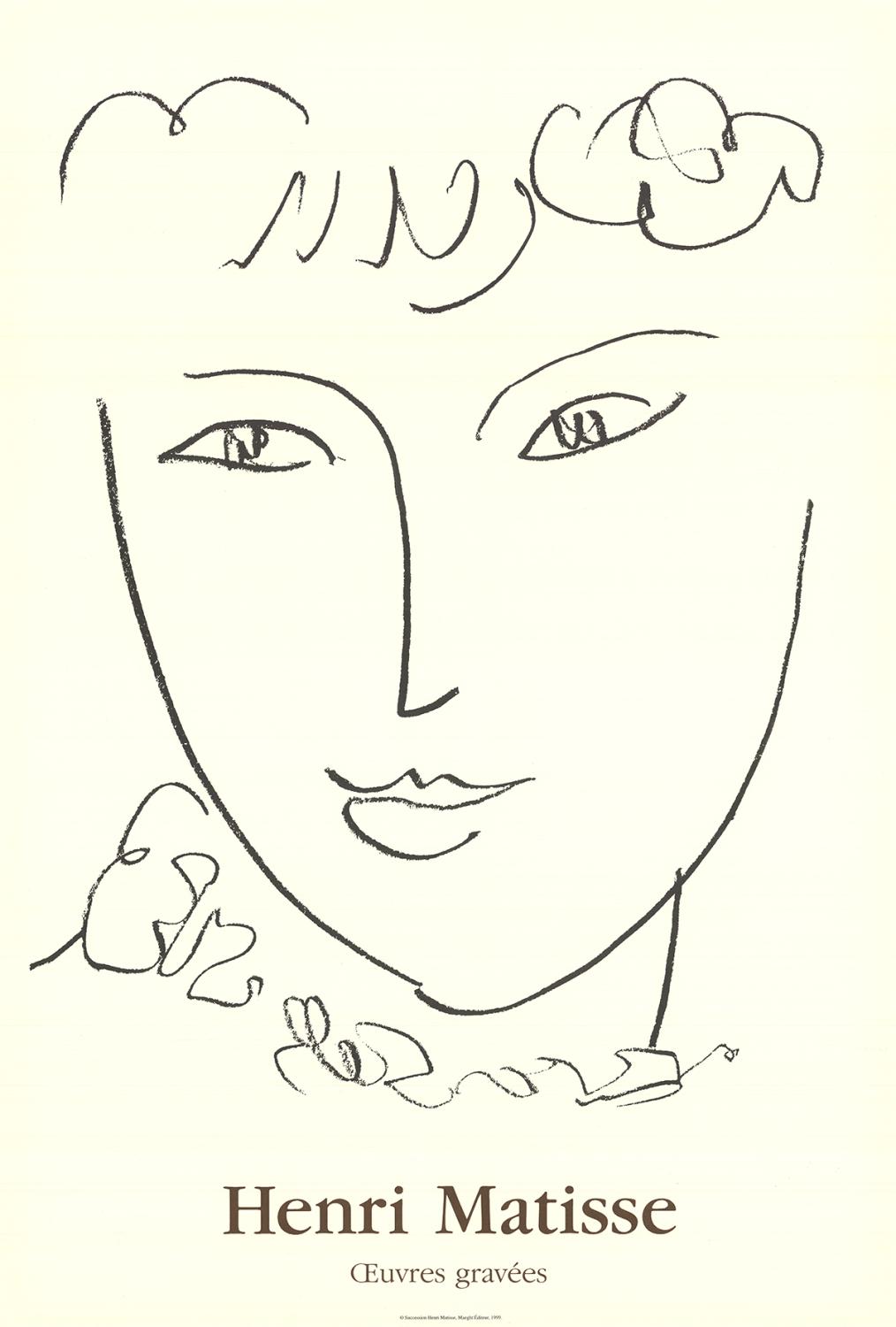Henri Matisse, Poster La pampadour, Oeuvre Grave