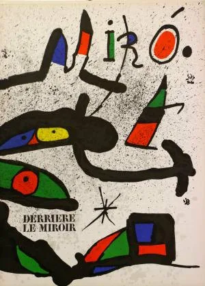 Book Derriere le Miroir 231, Miro 2 Lithos 1965