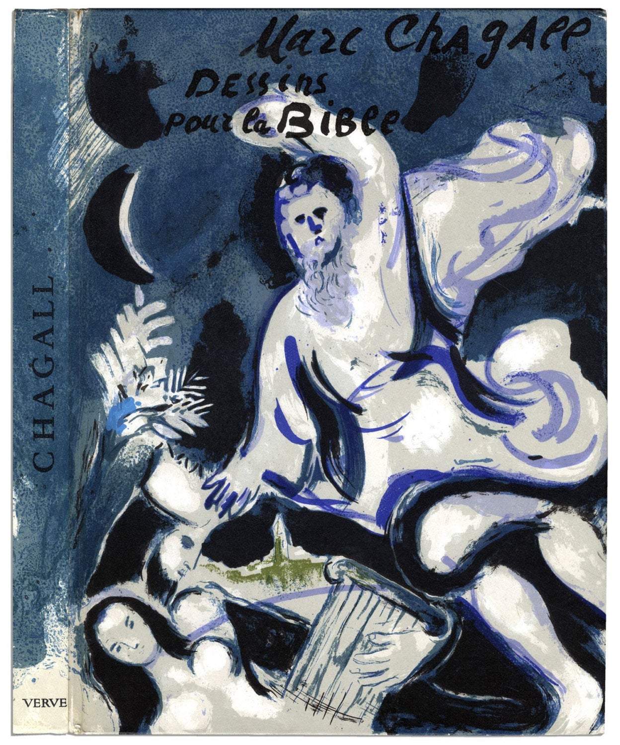 Book, Drawings for the Bible 1960, Revue VerBook Chagall, Drawings for the Bible, Verve 37-38