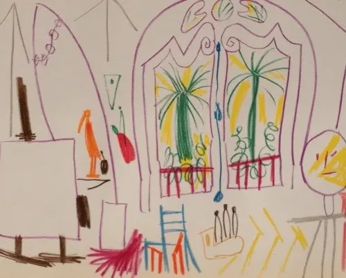 Picasso Sketchbook No 2, dated 15/11/1955