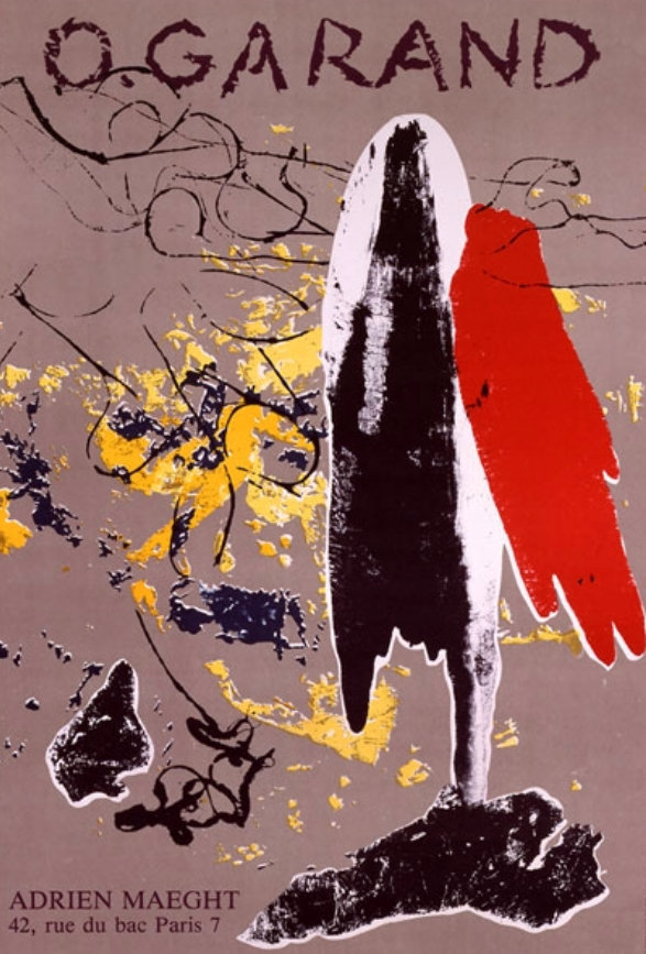 Olivier Garand, Poster Lithograph, Exposition 1982