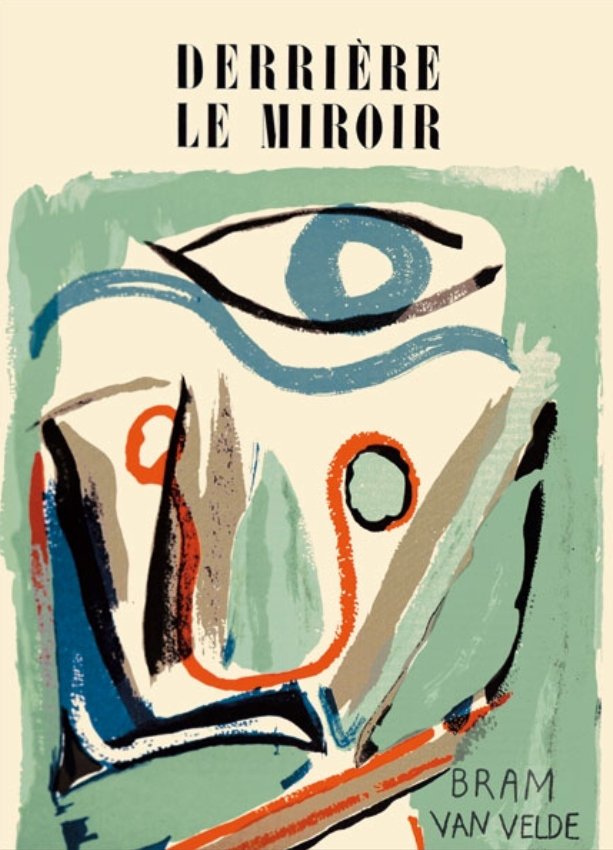 Book Derriere le Miroir 43, Van Velde 2 Lithographs 1952
