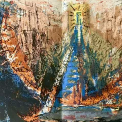 Parsus Lithograph 1974 Chanson pour overgnat