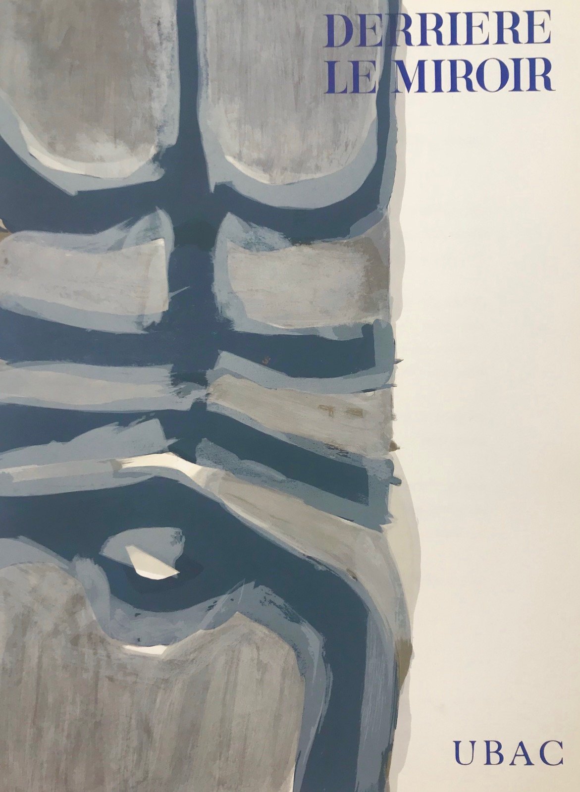 Book Derriere le Miroir 130, Ubac, Contains 7 Lithographs 1961