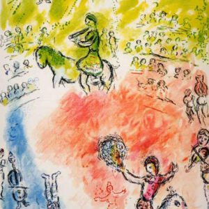 Marc Chagall, La Parade, Derriere le miroir 1981