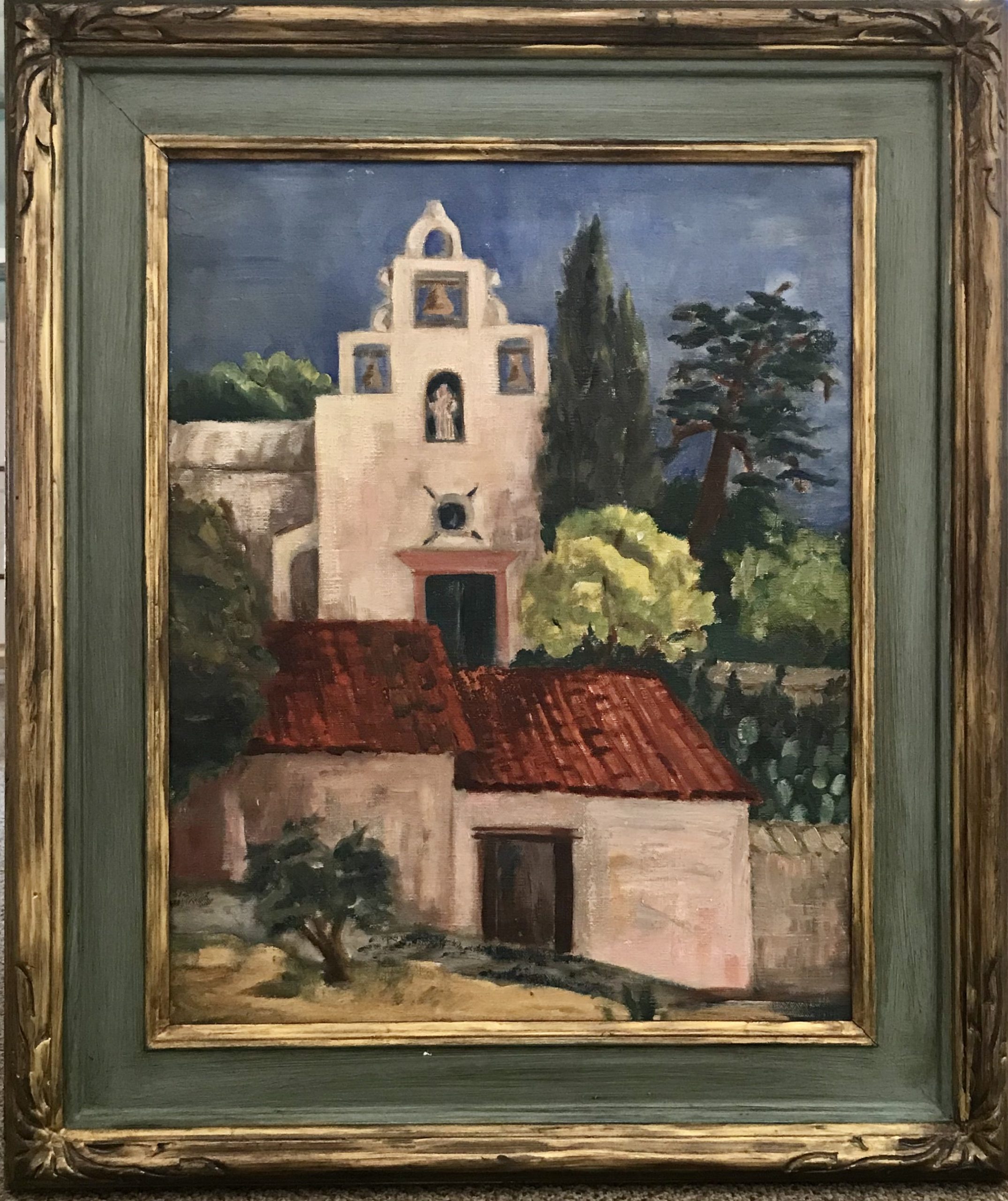 G.D. Goldman Oil Painting on Canvas San Miguel CA