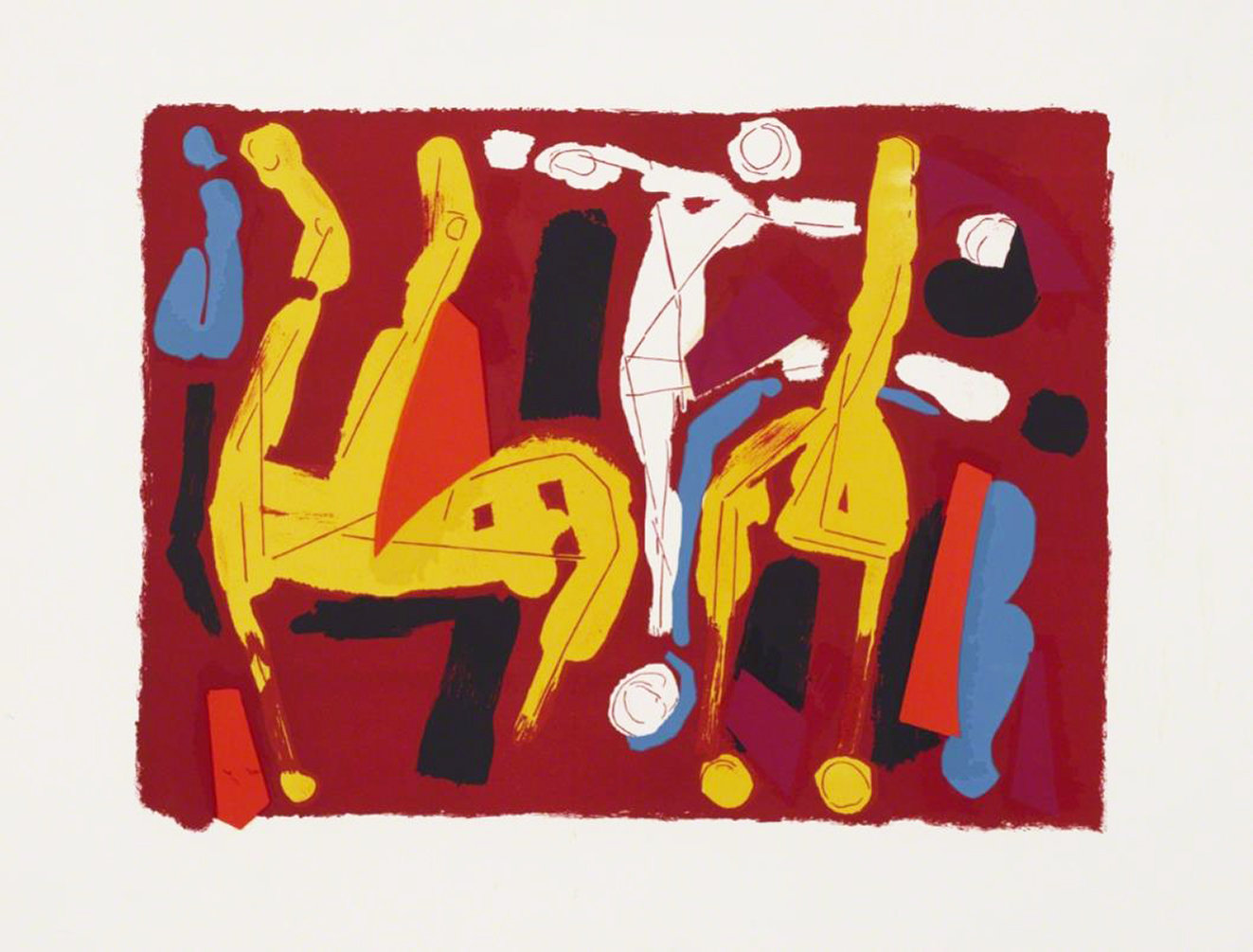Marino Marini Chevaux et Cavalier V, Lithograph Signed & numbered 1974