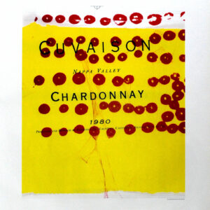 1999 Andy Warhol print Chardonnay 3, Pop Art