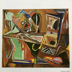Bram Van Velde DM03240, Derriere le Miroir 1980