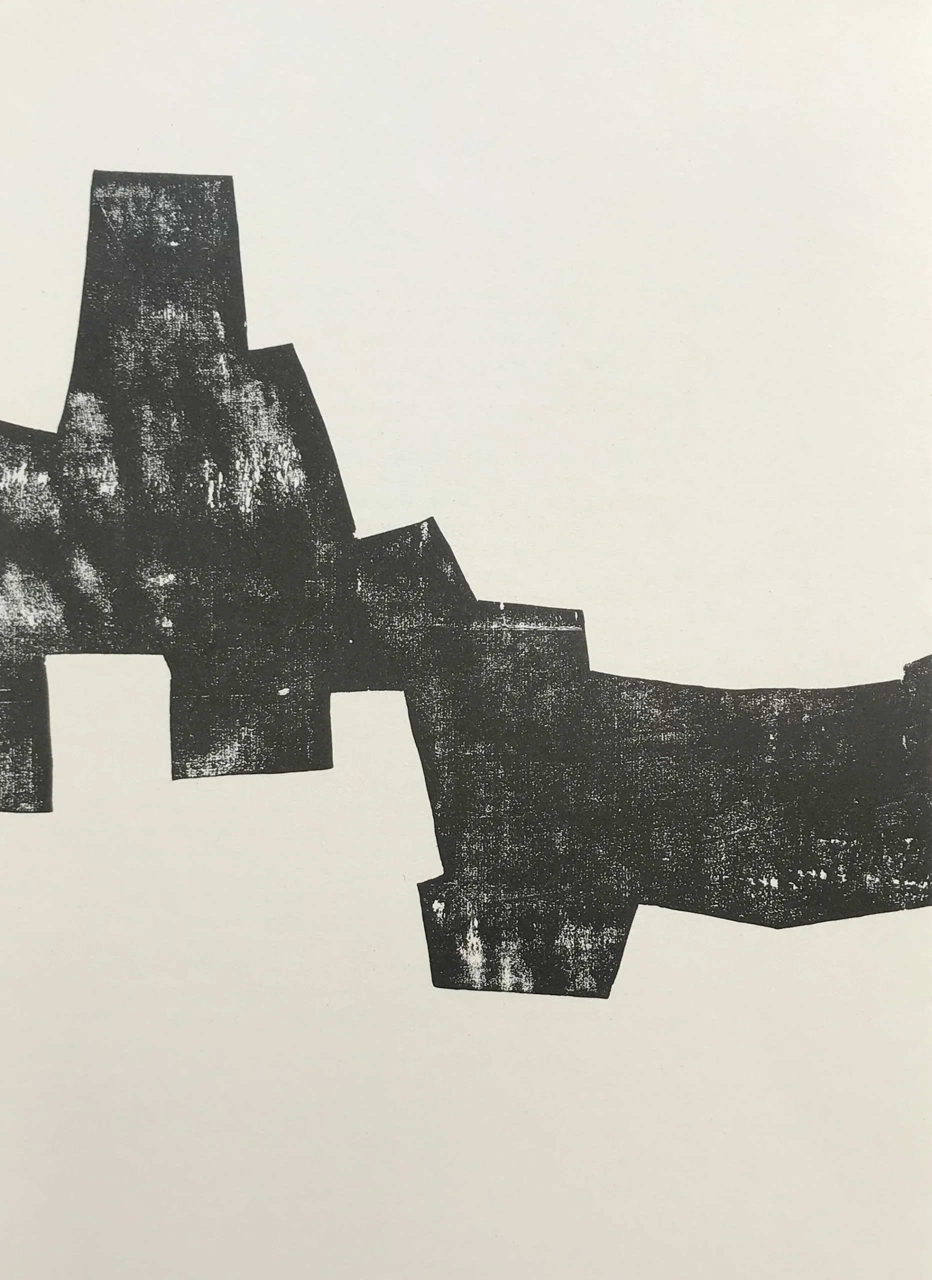 Eduardo Chillida, Lithograph DM09174r, Derriere le miroir 1968